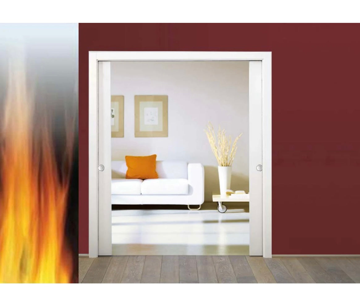 Classic DOUBLE FIRE-RATED Pocket Door System (Rev G)