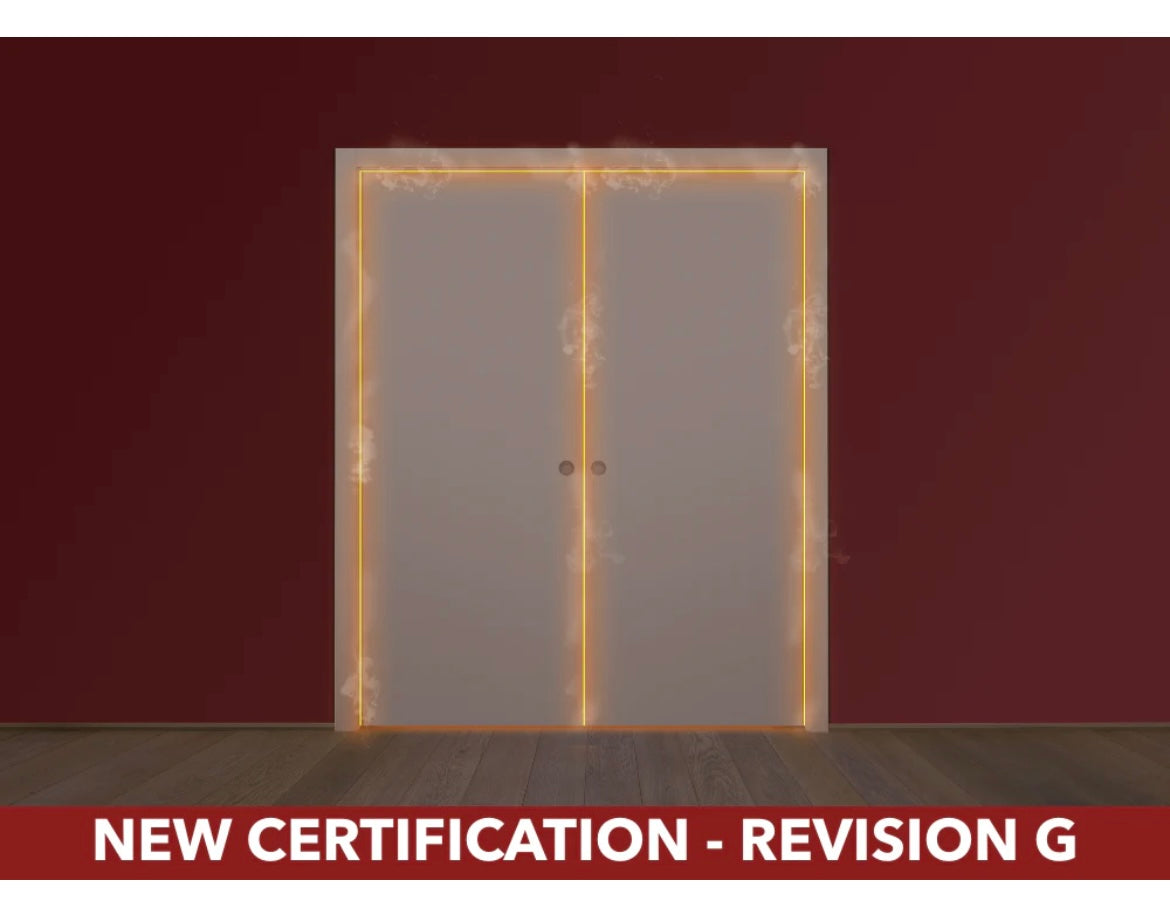 Classic DOUBLE FIRE-RATED Pocket Door System (Rev G)