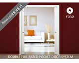 Classic DOUBLE FIRE-RATED Pocket Door System (Rev G)