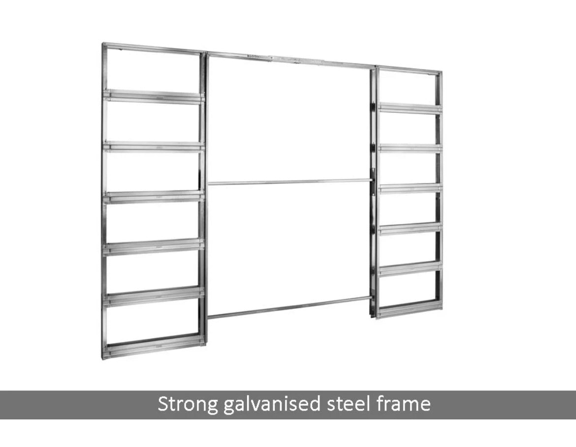 Classic DOUBLE FIRE-RATED Pocket Door System (Rev G)