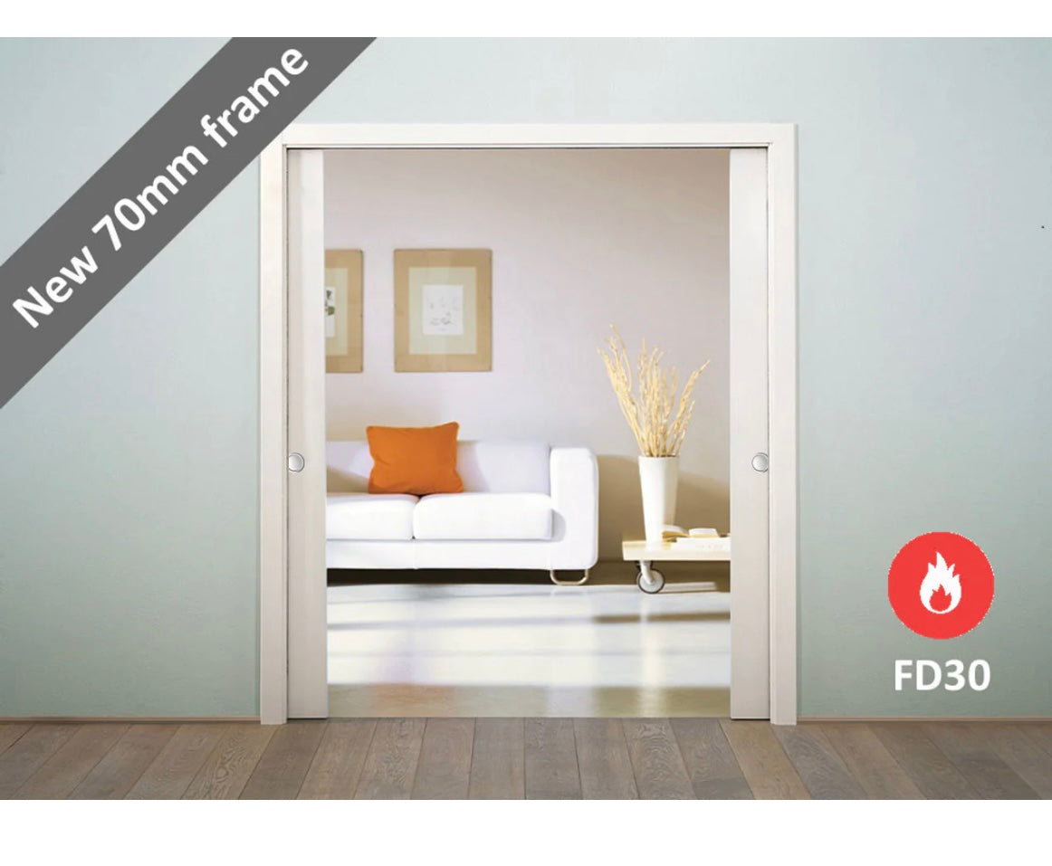 Classic DOUBLE FIRE-RATED Pocket Door System (Rev G)